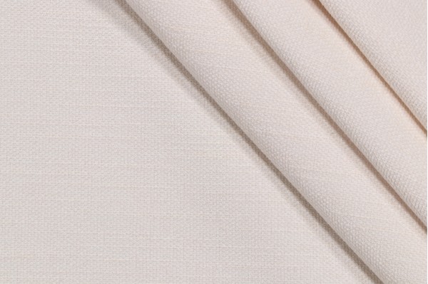 1 Yard Crypton Villa High Performance Woven Chenille Upholstery Fabric in Creme Brulee