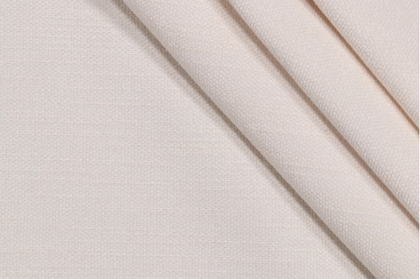 1 Yard Crypton Villa High Performance Woven Chenille Upholstery Fabric in Creme Brulee