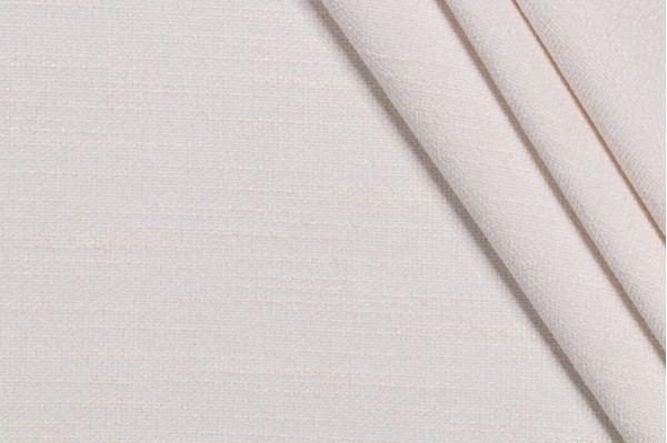 1 Yard Crypton Villa High Performance Woven Chenille Upholstery Fabric in Creme Brulee