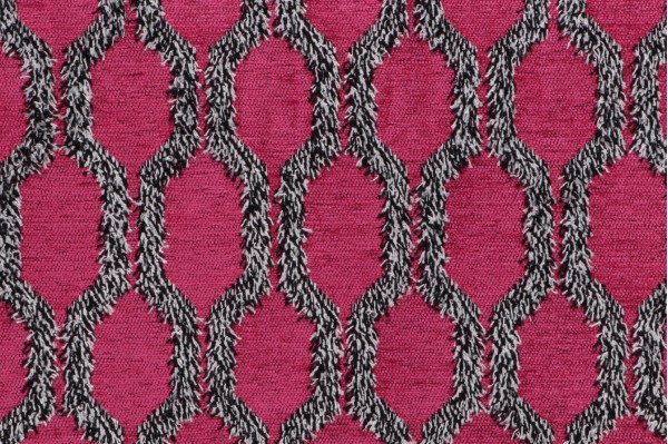 Covington Fringe Benefits Woven Chenille Upholstery Fabric in 722-Fuchsia