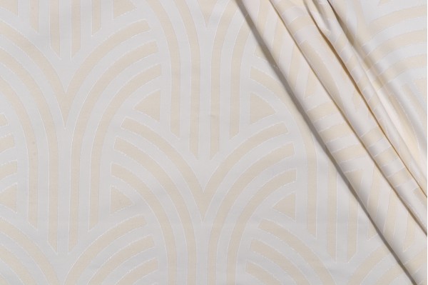 Click for 4.63 Yards Covington Erte Woven Upholstery Fabric in 134-French Vanilla Covington Erte Woven Upholstery Fabric in 134-French Vanilla