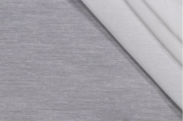 1 Yard Heritage House Fabrics Super Batiste 118 inch Sheer Drapery Fabric in Winter White