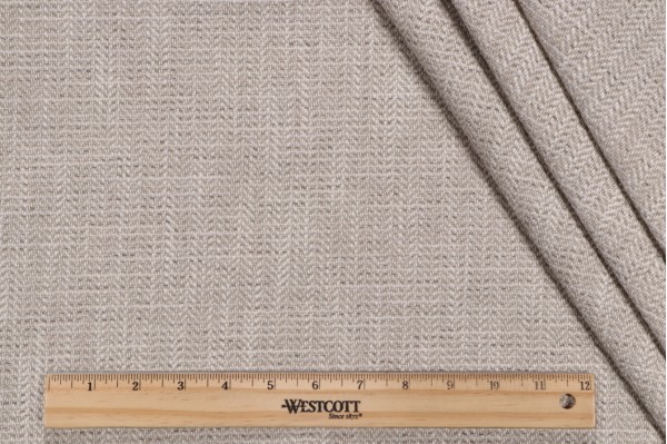 Thibaut Ashbourne Tweed W80607 Woven Upholstery Fabric in Linen 