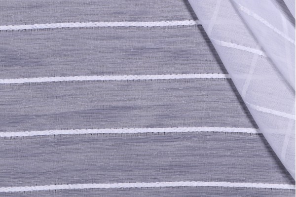 PK Lifestyles Calmness Sheer Drapery Fabric in White