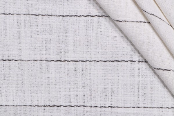 Click for 1 Yards PK Lifestyles Huntington Stripe Performance Plus Woven Upholstery Fabric in Domino PK Lifestyles Huntington Stripe Performance Plus Woven Upholstery Fabric in Domino