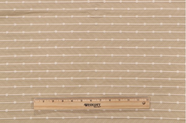 Scalamandre Balen Woven Upholstery Fabric in Travertine