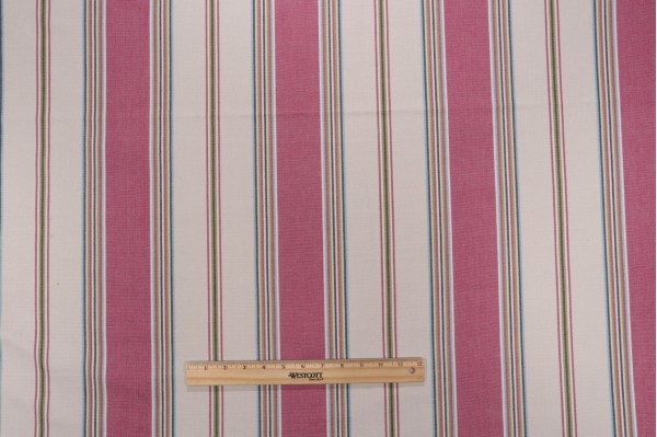Click for 1 Yards Thibaut Bohemian Stripe W713022 Woven Cotton Decorator Fabric in Fuchsia Thibaut Bohemian Stripe W713022 Woven Cotton Decorator Fabric in Fuchsia