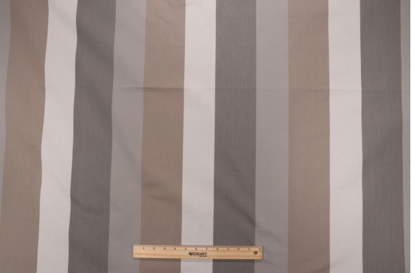 Thibaut Jayanti Stripe W764114 Woven Decorator Fabric in Grey