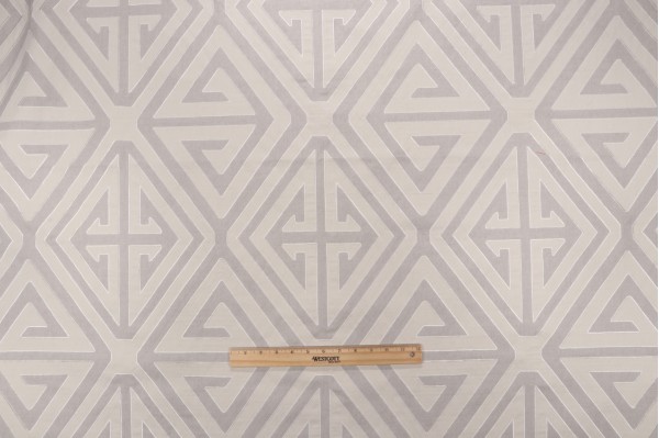 Click for 1 Yards Thibaut Demetrius Applique w724304 Embroidered Drapery Fabric in Natural Thibaut Demetrius Applique w724304 Embroidered Drapery Fabric in Natural