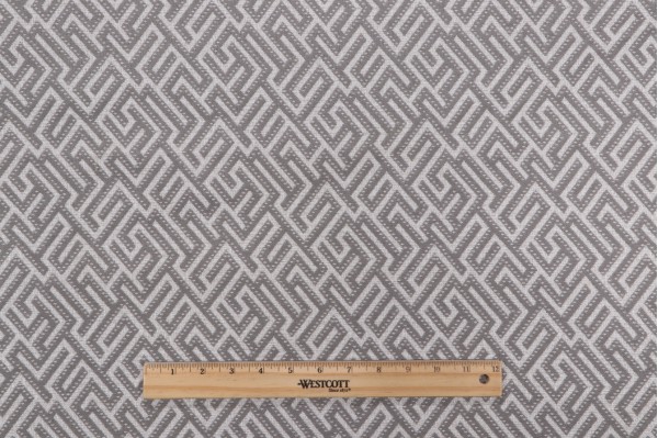 Thibaut Minos W80808 Woven Solution Dyed Acrylic Outdoor Fabric in Grey