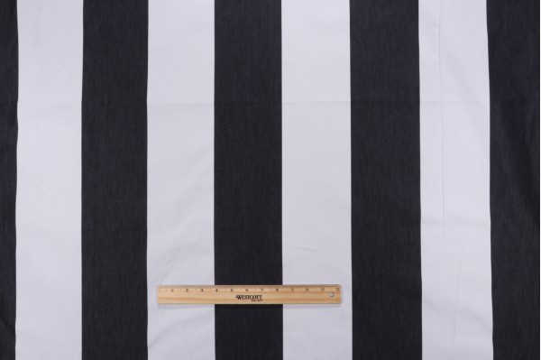 Thibaut Easton Awning W80109 Woven Decorator Fabric in Black