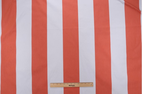Thibaut Easton Awning W80095 Woven Decorator Fabric in Coral
