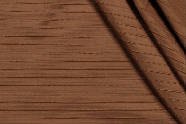 Thibaut DS80076 Woven Drapery Fabric in Middle Bronze 