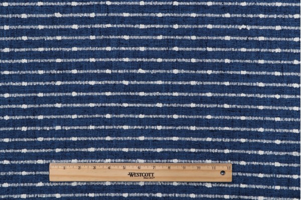 P Kaufmann Deja Vu Woven Upholstery Fabric in Cobalt 