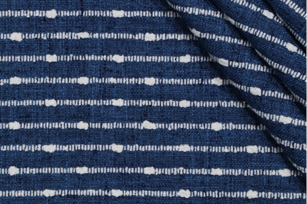 P Kaufmann Deja Vu Woven Upholstery Fabric in Cobalt 