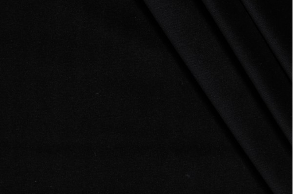 Covington Ozone Velvet Upholstery Fabric in 99-Onyx 