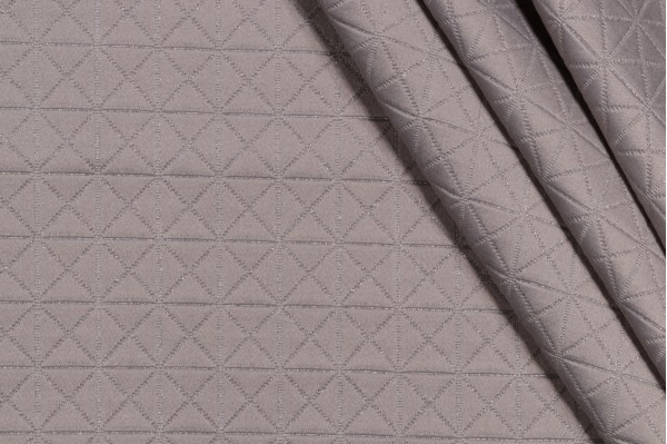 Covington Gable Matelasse Upholstery Fabric in 619-Truffle