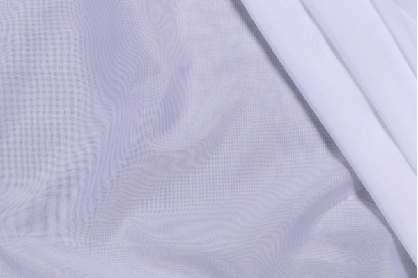 Heritage House Fabrics Super Voile Sheer Drapery Fabric in Snow