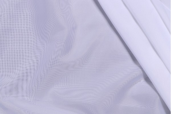 Heritage House Fabrics Super Voile 118 inch Sheer Drapery Fabric in Snow