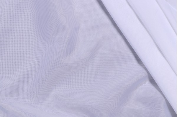 Heritage House Fabrics Super Voile 118 inch Sheer Drapery Fabric in Snow