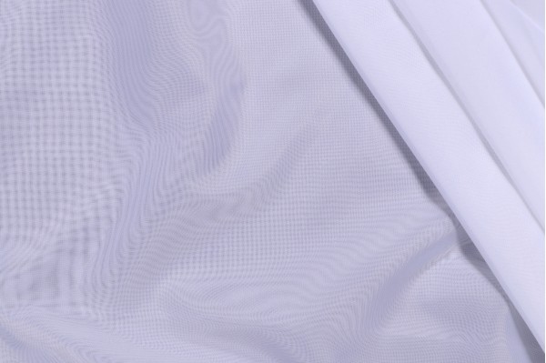 1 Yard Heritage House Fabrics Super Voile 118 inch Sheer Drapery Fabric in Snow