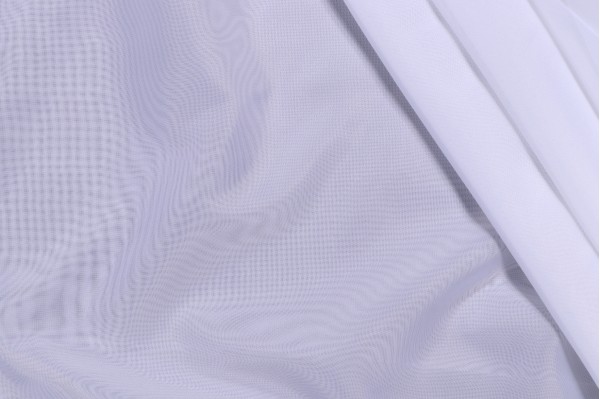 1 Yard Heritage House Fabrics Super Voile 118 inch Sheer Drapery Fabric in Snow