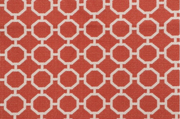 Thibaut Octavio W79662 Woven Upholstery Fabric in Coral