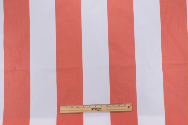 Thibaut Easton Awning W80095 Woven Decorator Fabric in Coral