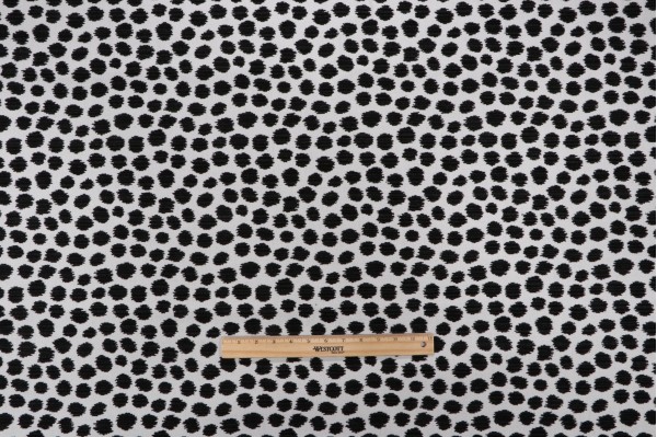 Thibaut Sarah Spot W80344 Woven Solution Dyed Acrylic Outdoor Fabric in Black