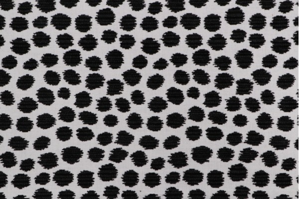 Thibaut Sarah Spot W80344 Woven Solution Dyed Acrylic Outdoor Fabric in Black