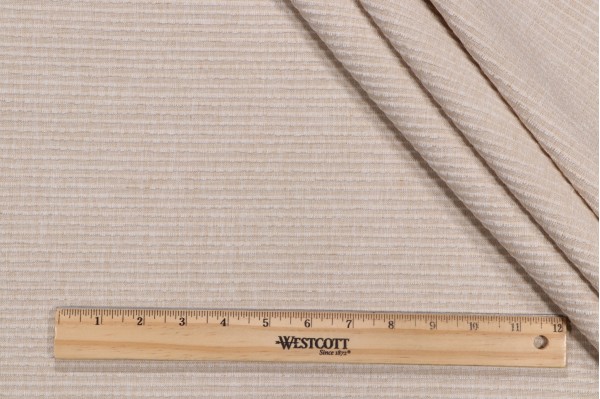 Thibaut Florence W74538 Woven Chenille Upholstery Fabric in Cream