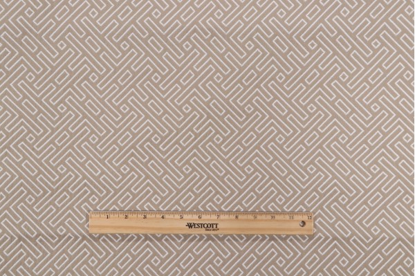 Heirloom Fabrics Belami Woven Upholstery Fabric in 196-Linen for Covington