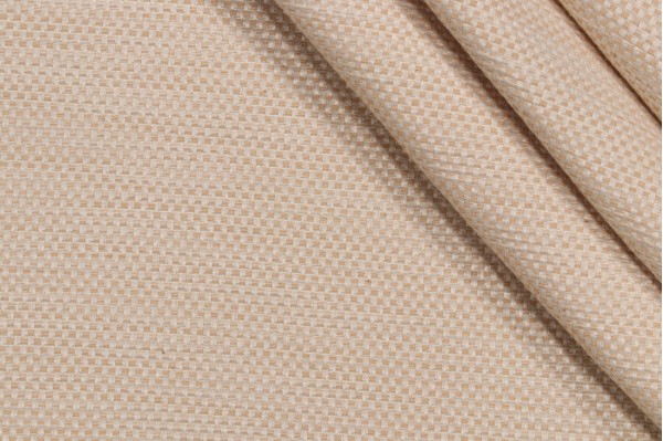 Sample of Heirloom Fabrics Piazza Woven Backed Upholstery Fabric in 118-Sandstone for Covington 