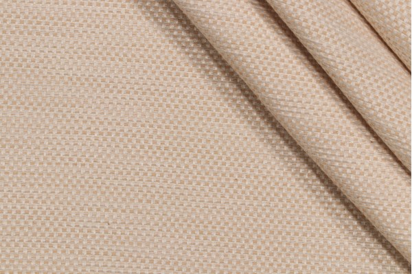 Sample of Heirloom Fabrics Piazza Woven Backed Upholstery Fabric in 118-Sandstone for Covington 