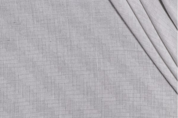 Thibaut Zephyr W80369 Semi-Sheer Drapery Weight Solution Dyed Acrylic Outdoor Fabric in Heather Grey 