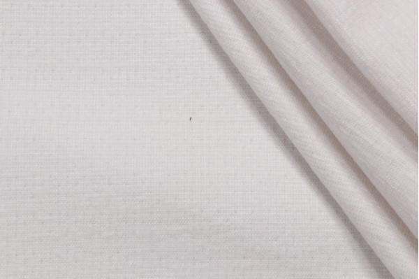 Thibaut Interlude W80063 Woven Solution Dyed Acrylic Chenille Outdoor Fabric in White