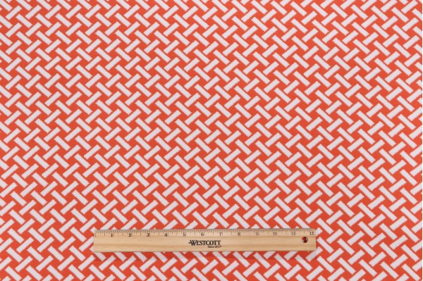 Thibaut Portico W80041 Woven Solution Dyed Acrylic Outdoor Fabric in Coral