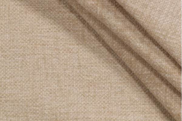 Click for 4.13 Yards Scalamandre Chet Woven Chenille Upholstery Fabric in Cream Scalamandre Chet Woven Chenille Upholstery Fabric in Cream