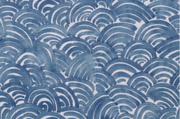 Click for 9.25 Yards Golding Mizu Printed Polyester Drapery Fabric in Tide Golding Mizu Printed Polyester Drapery Fabric in Tide