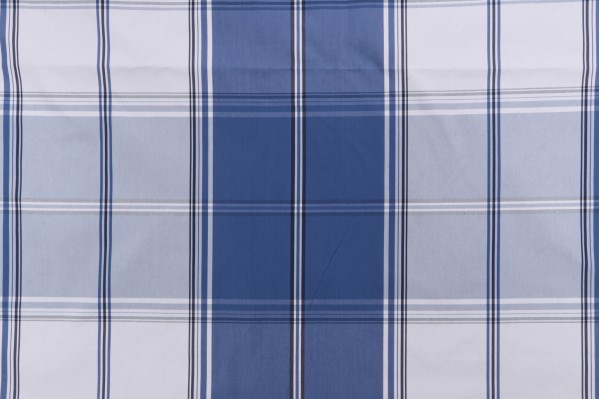 Thibaut New England Plaid W724308 Woven Decorator Fabric in Navy 