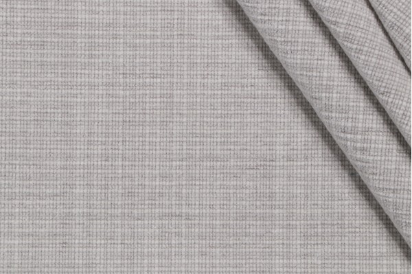 Sample of Thibaut Beachcomber W80527 Woven Solution Dyed Acrylic Chenille Outdoor Fabric in Sterling Grey 