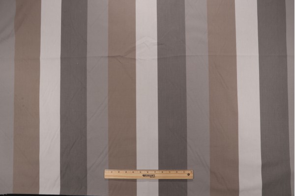 Sample of Thibaut Jayanti Stripe W764114 Woven Decorator Fabric in Grey 