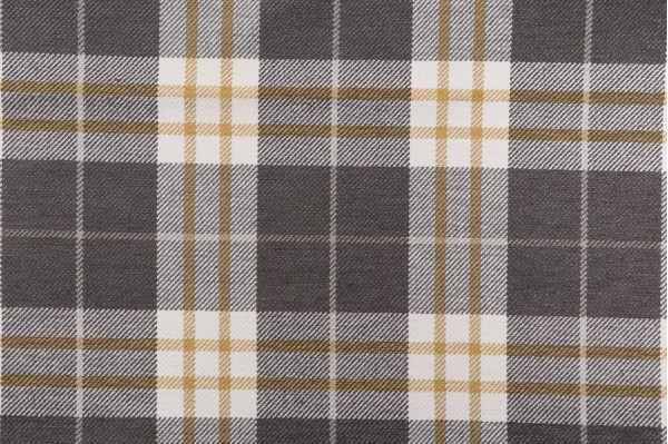 Click for Thibaut Percival Plaid W80079 Woven Chenille Upholstery Fabric in Charcoal/Yellow  Thibaut Percival Plaid W80079 Woven Chenille Upholstery Fabric in Charcoal/Yellow