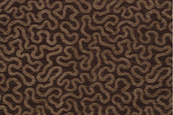 Thibaut Virtuoso W79652 Woven Chenille Upholstery Fabric in Chocolate 