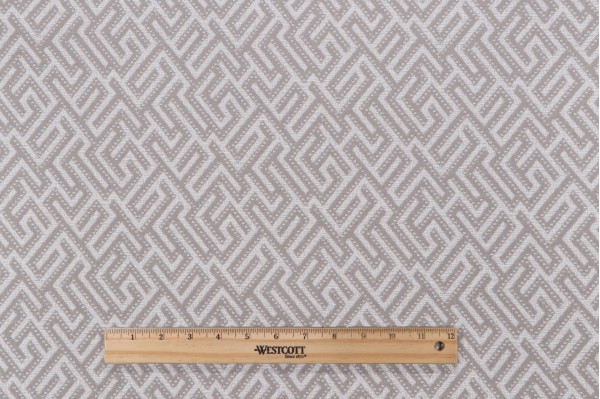 Thibaut Minos W80807 Woven Solution Dyed Acrylic Outdoor Fabric in Linen