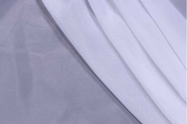 Heritage House Fabrics Super Voile 118 inch Sheer Drapery Fabric in Snow