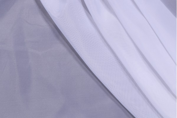 Heritage House Fabrics Super Voile Sheer Drapery Fabric in Snow