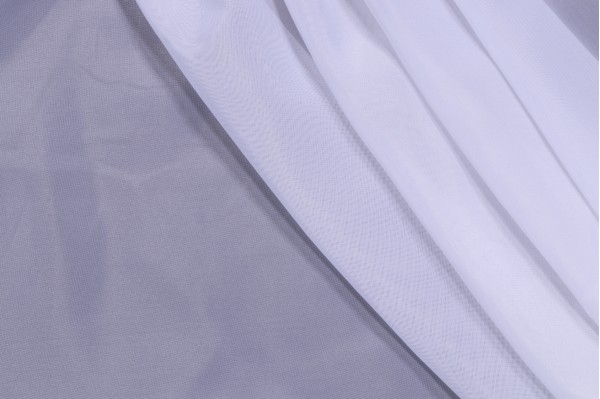 Heritage House Fabrics Super Voile Sheer Drapery Fabric in Snow