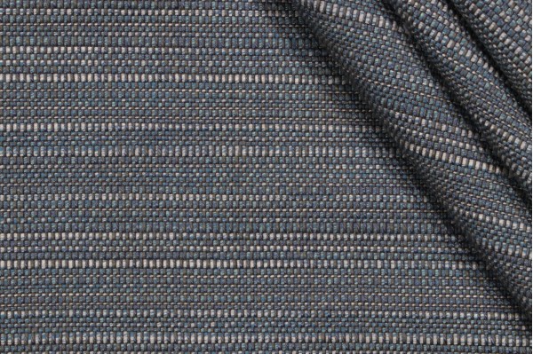 1 Yard Perennials Rock Wall 857-209 Woven Solution Dyed Acrylic Outdoor Fabric in Gunmetal/Blue