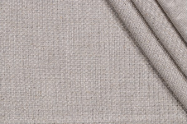 Covington Linden Linen Blend Drapery Fabric in Sterling